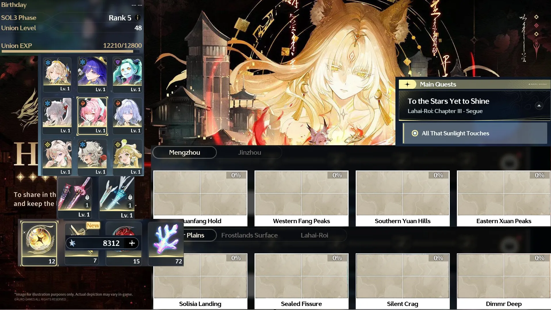 Team Aemeath Trấn + Lynae + Mornye + Team Hiyuki Trấn + Lucilla + Suisui + 80 vé limit