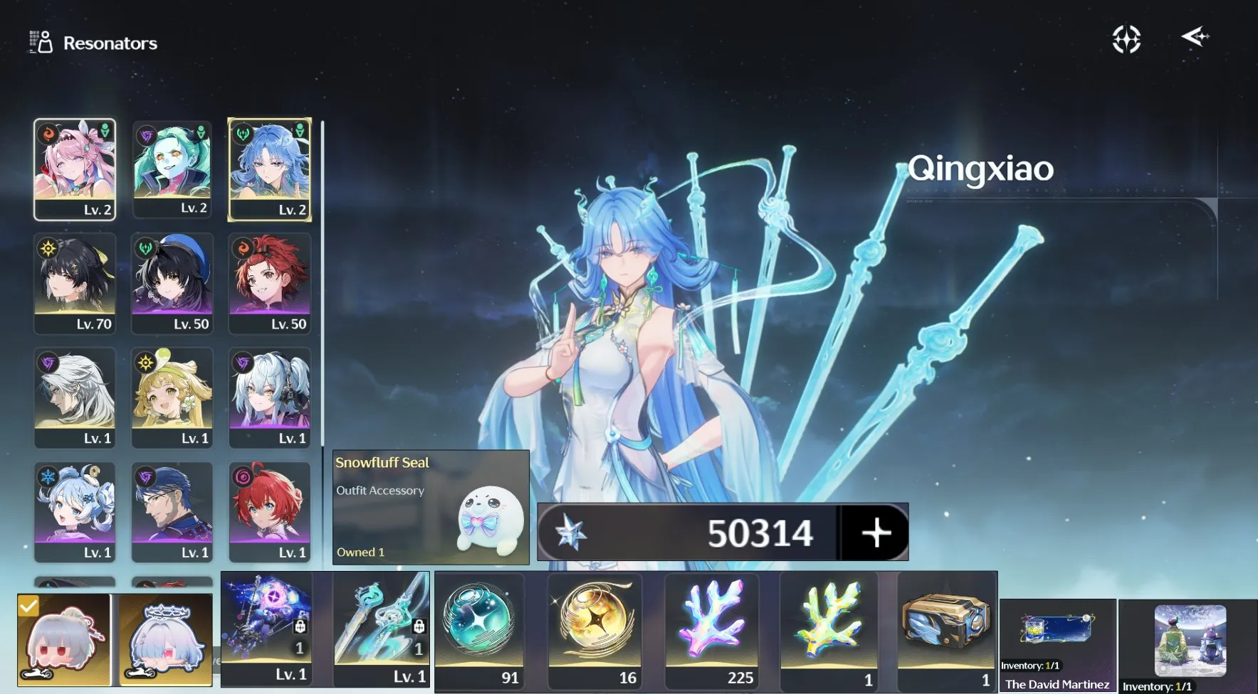 (SEA) VIP Team QingXiao S0r1 + Danie S0r1 + tài nguyên và Maps ( item có giá trị sưu tầm cao )