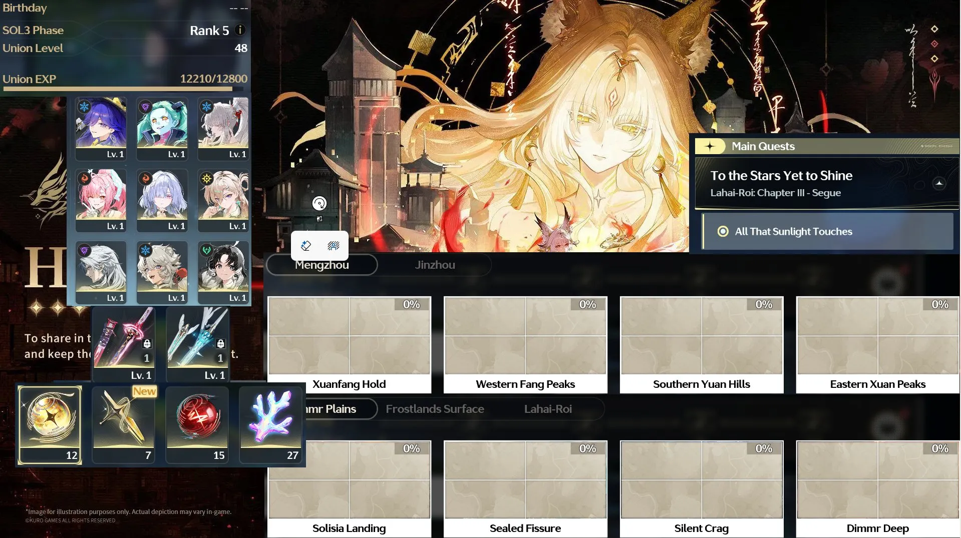 Team Aemeath Trấn + Lynae + Mornye + Team Hiyuki Trấn + Lucilla + 30 vé limit