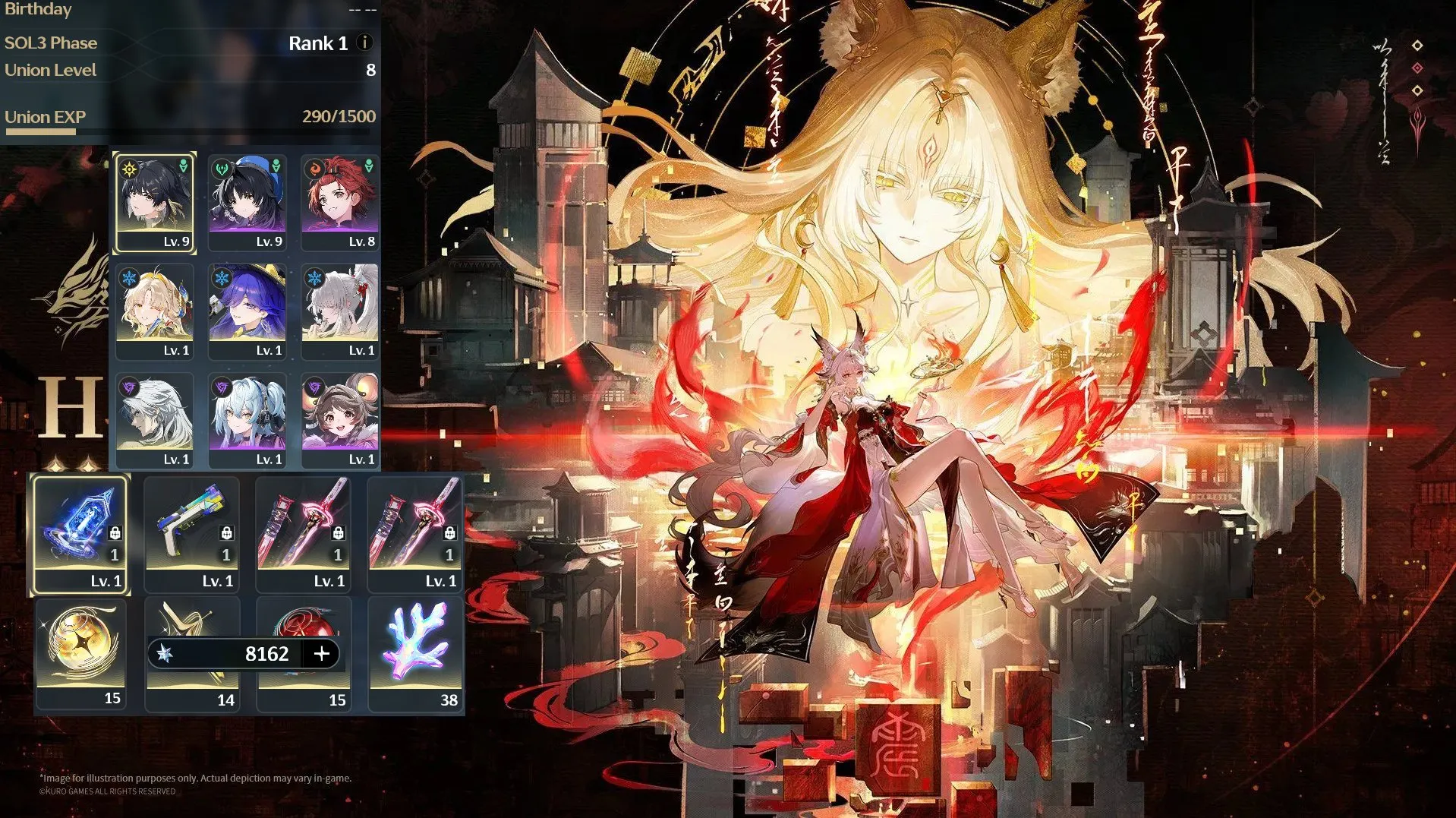 ACC UL8 Zin Map Team Hiyuki Trấn + Lucilla Trấn + Suisui + 85 vé limit(map, nhiệm vụ chưa đụng)