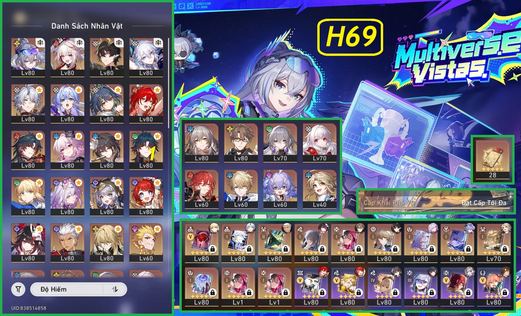 Acc ngon team đẹp - Full Sói