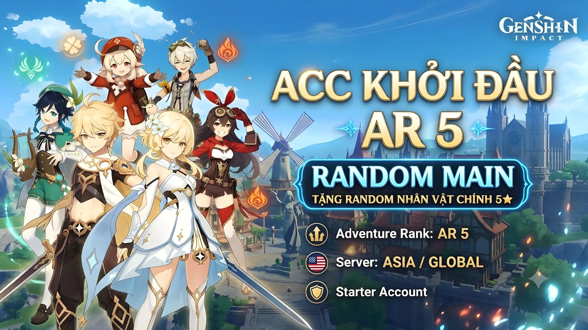 Acc Genshin Ar 5