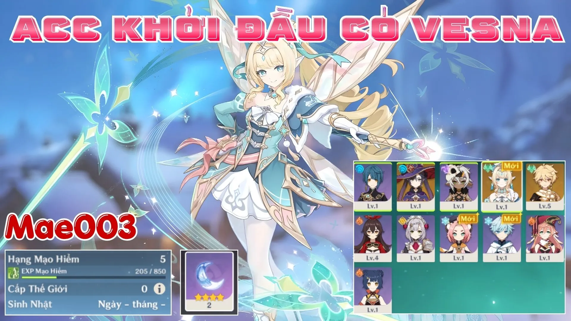 Acc Khởi Đầu Ar 5 Có Vesna Mae003