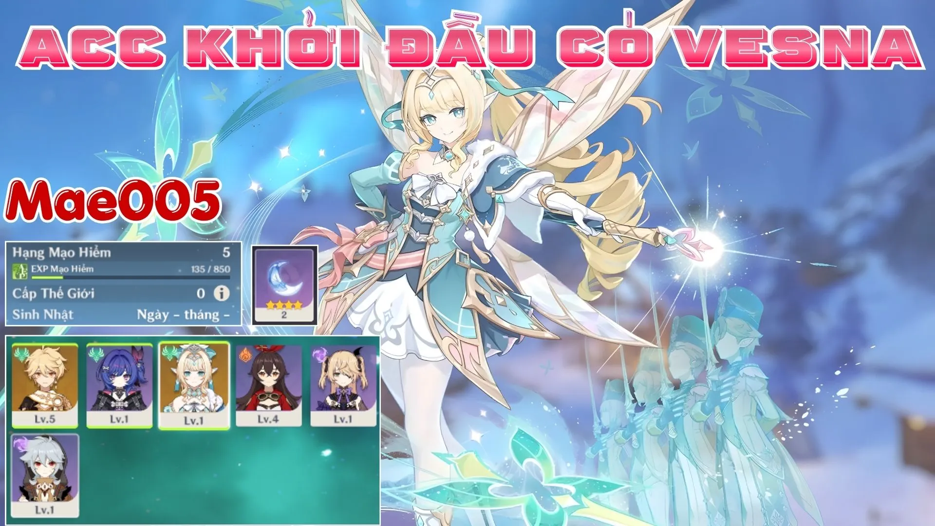 Acc Khởi Đầu Ar 5 Có Vesna Mae005
