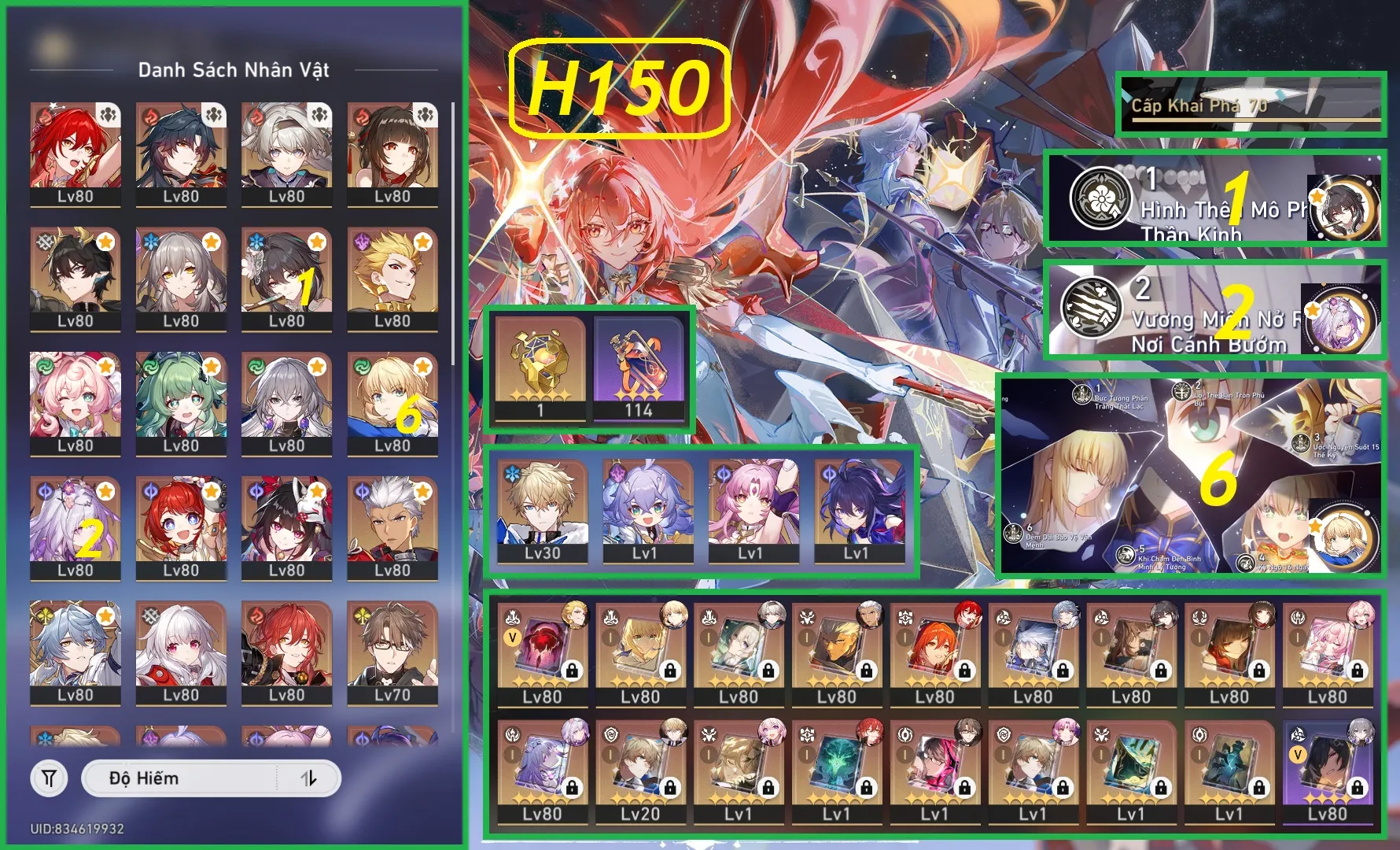 Acc ngon team đẹp - Saber E6S1