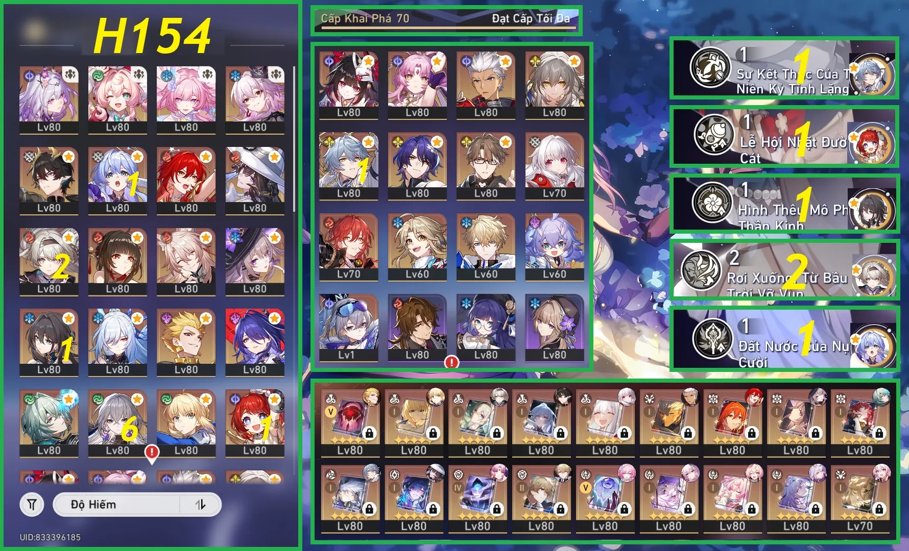 Acc ngon team đẹp - Full Cas