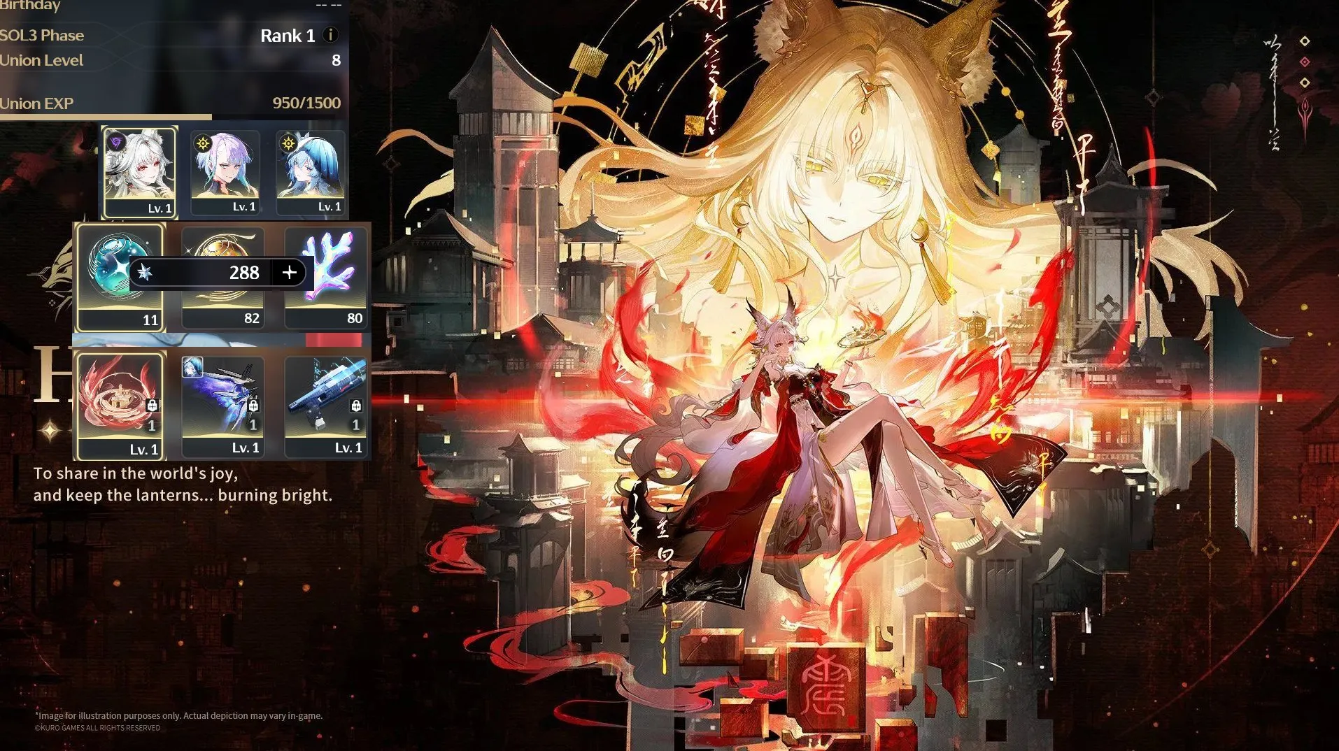 ACC UL8 Zin Map Zin Nhiệm Vụ Team Hsin Trấn + Lucy Trấn + Shorekeeper + 93 vé limit