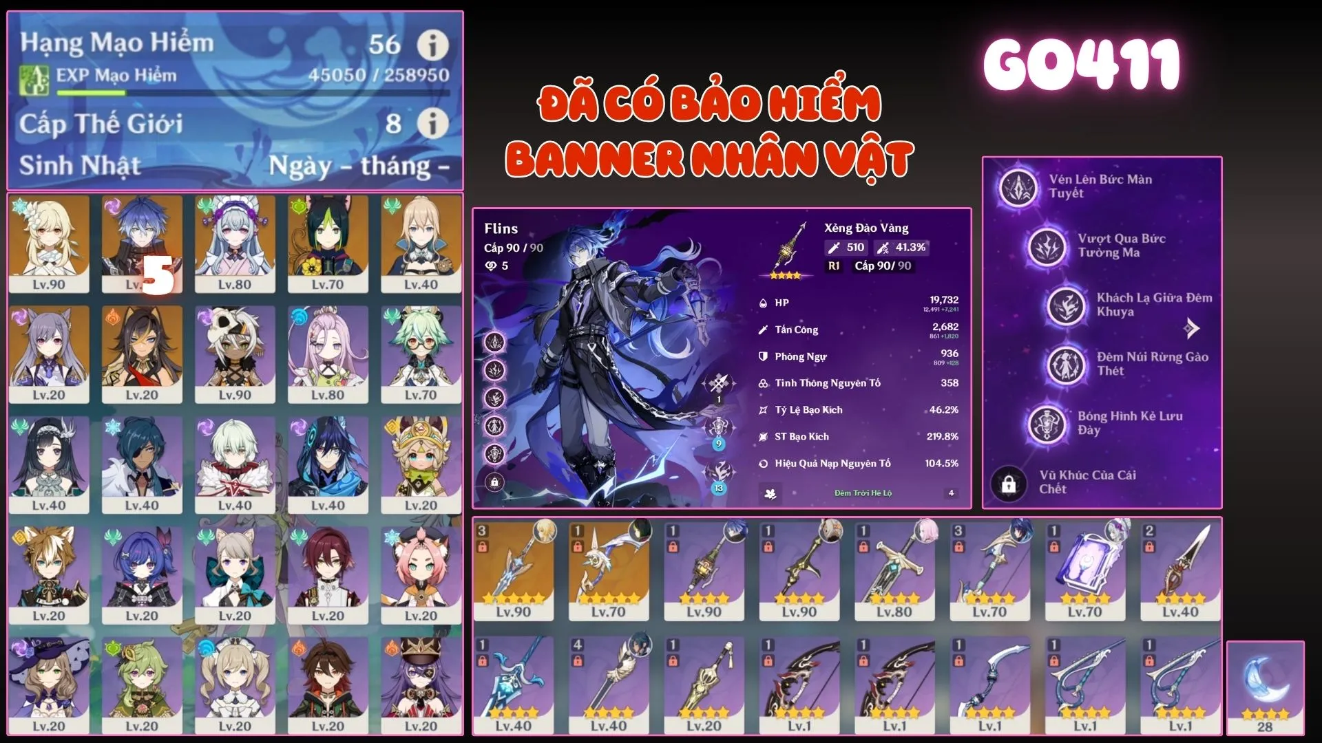Go411 Flins C5 Build Ngon - Có Bảo Hiểm