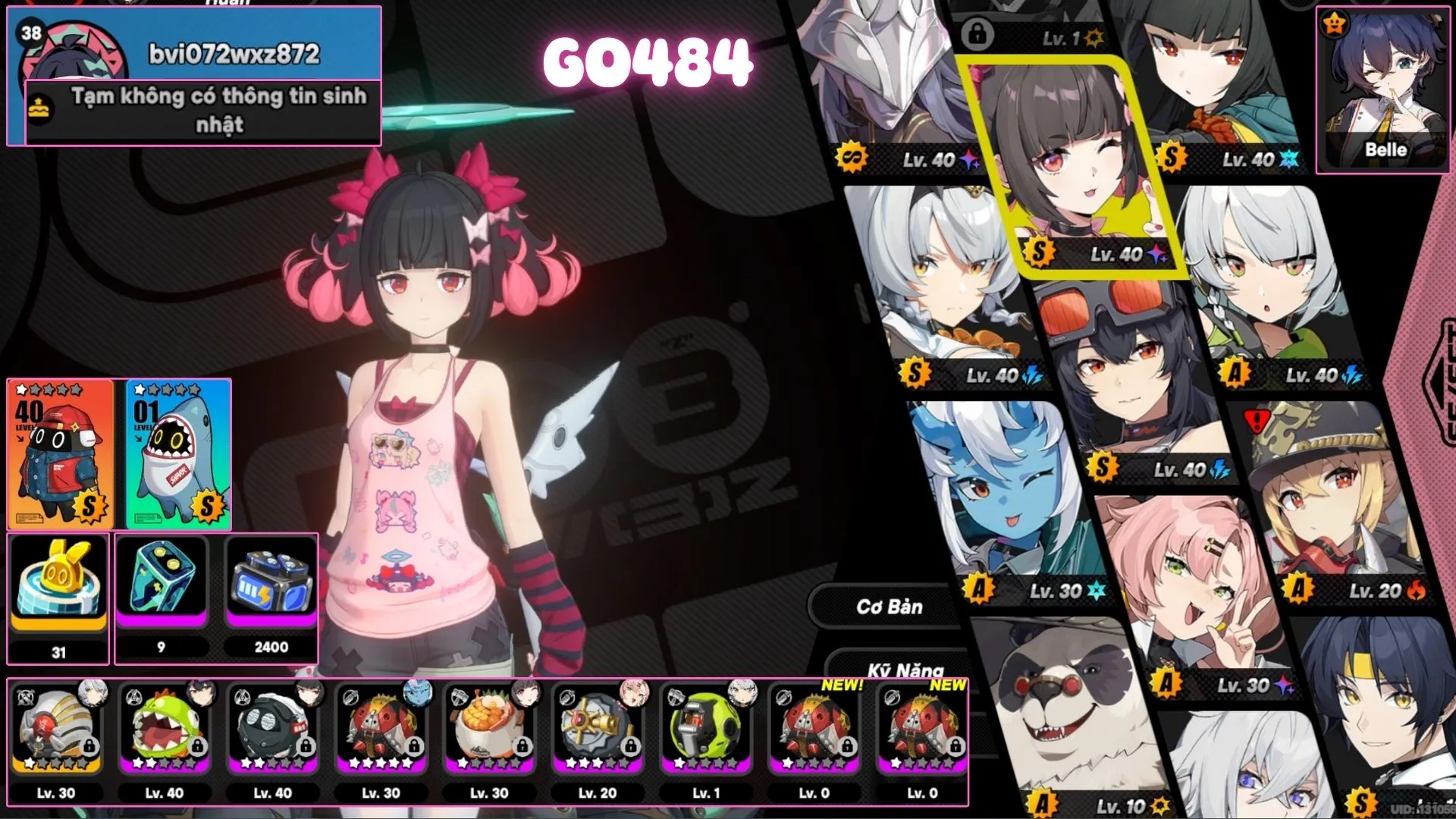 Go484 Nangong Yu + Miyabi