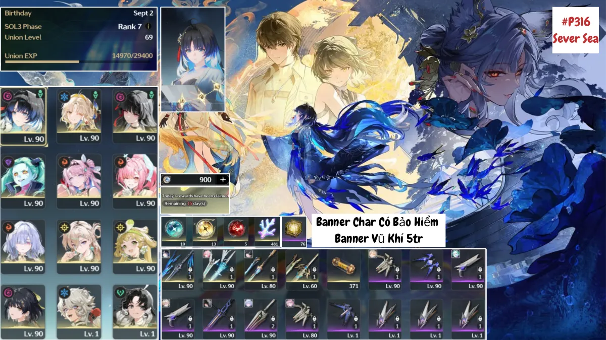 YangYang XuanLing C3R1 Full Form, Aemeath Full Form Siêu Ngon