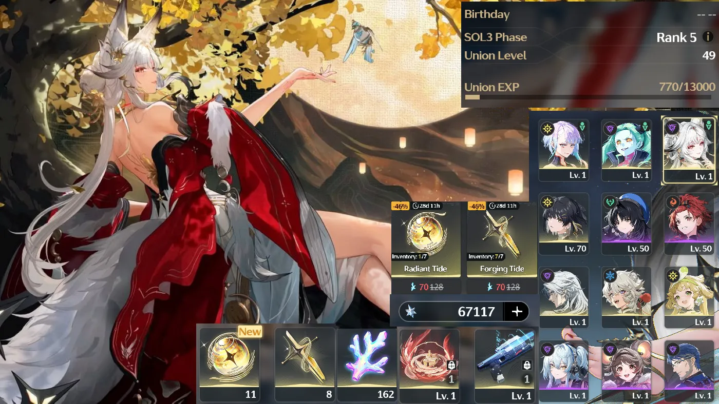 [Reroll]Sea ul49 Hsin tran+lucy tran+rebecca+67100 đá+162 san hô