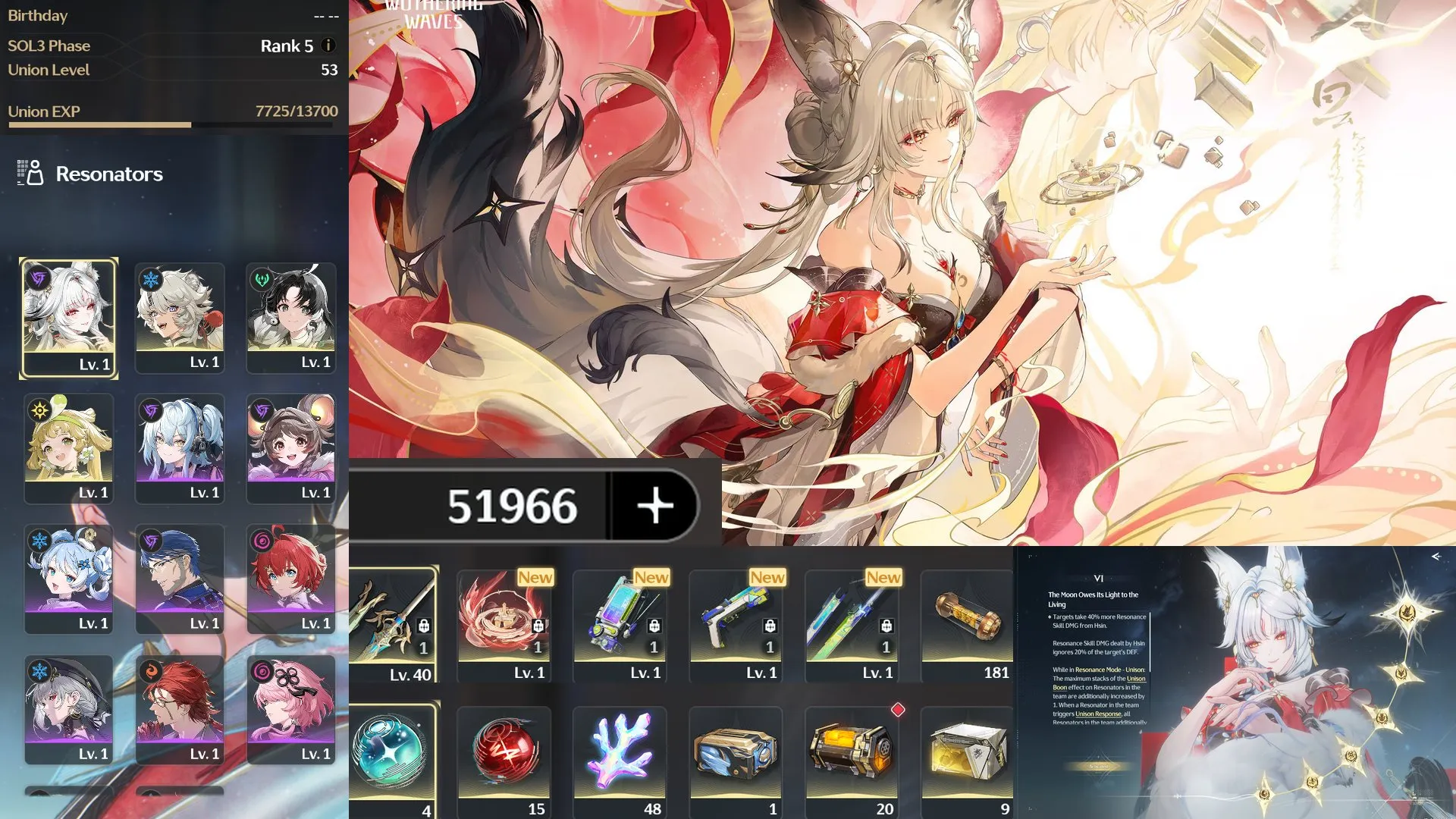 [SEA] HSIN C6R1 + 52k đá